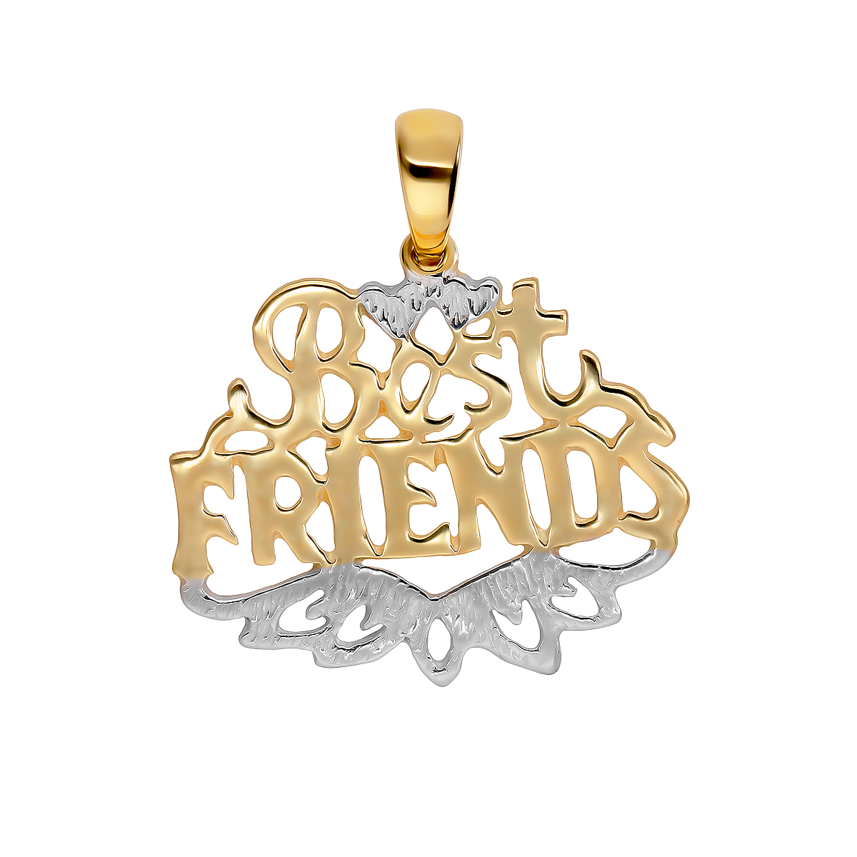 Briju Wisiorek / zawieszka złota Best Friends 333 (ZW-002105)