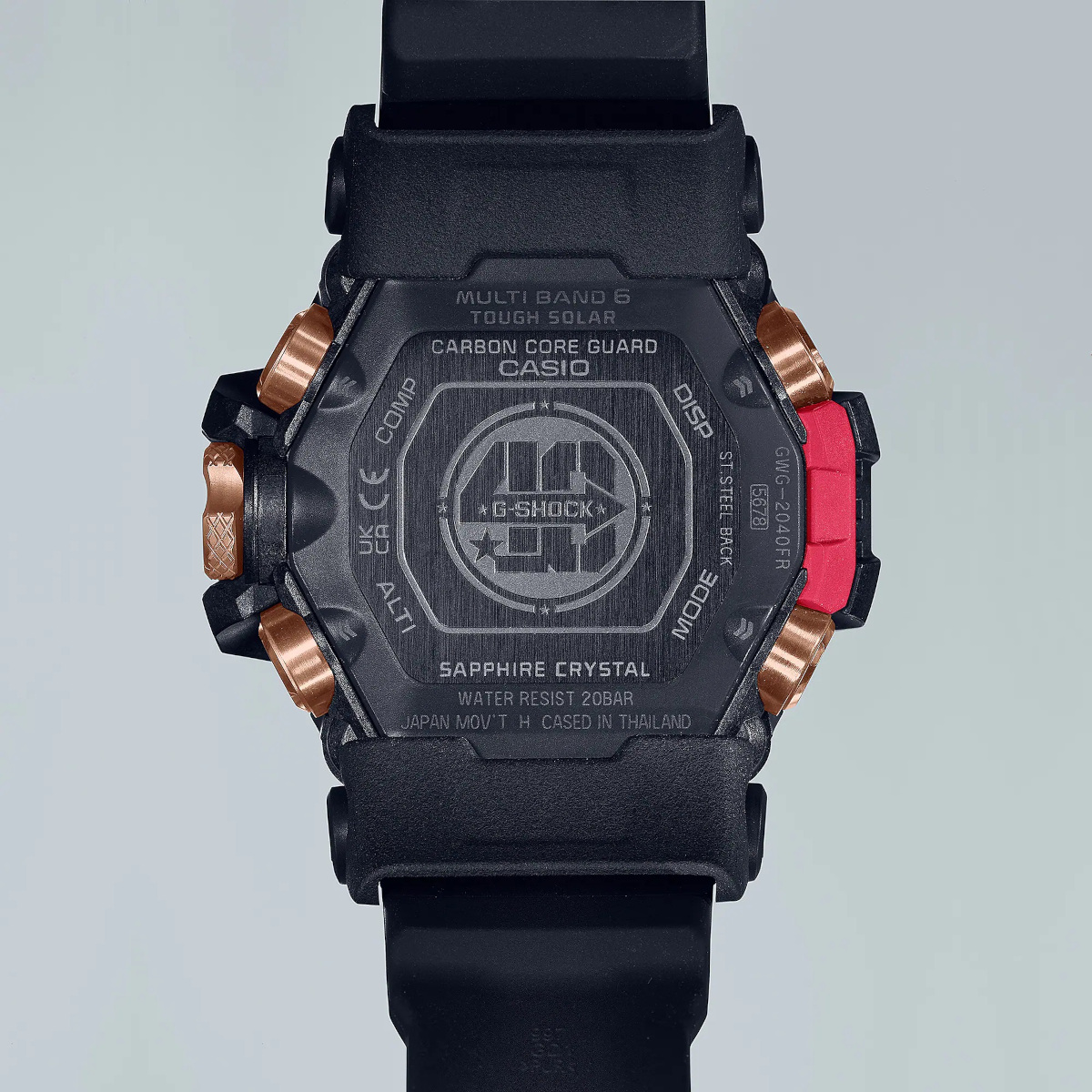 Zegarek męski Mudmaster Flare Red Series G-Shock 40th Anniversary [107069]