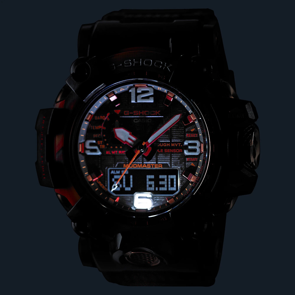 Zegarek męski Mudmaster Flare Red Series G-Shock 40th Anniversary [107070]