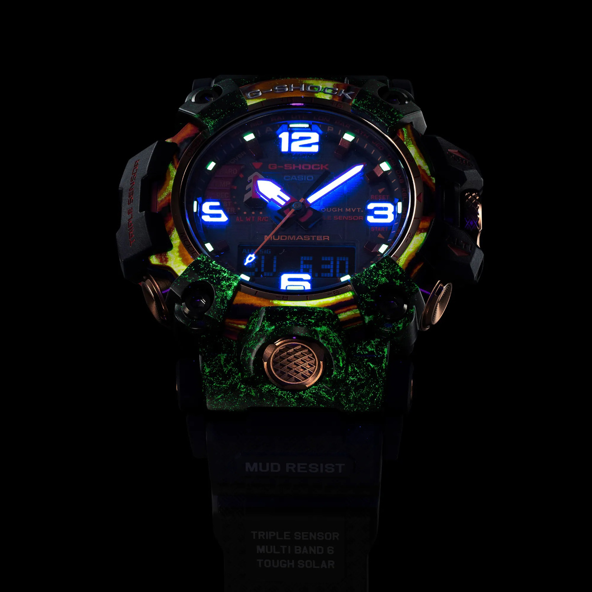 Zegarek męski Mudmaster Flare Red Series G-Shock 40th Anniversary [107071]