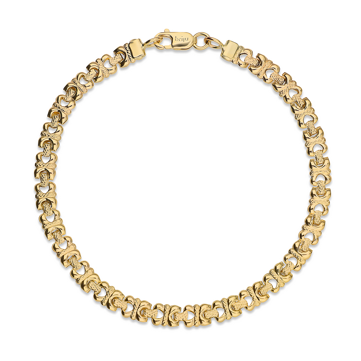 Briju Bransoletka kolekcja Aurum mieszane złoto 333 długość 17cm (BN-003661)