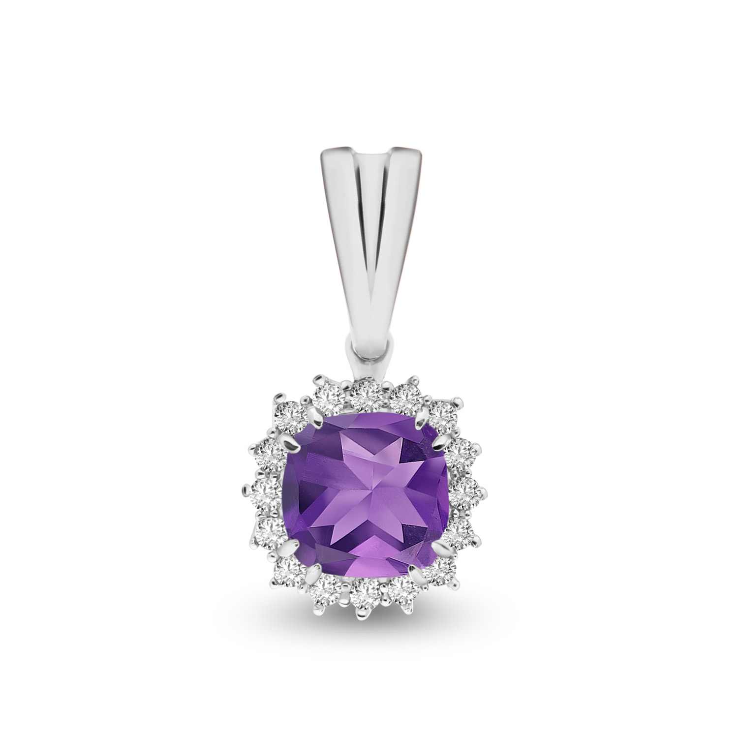 Wisiorek / zawieszka na łańcuszek z brylantami 0,064 ct [147019]