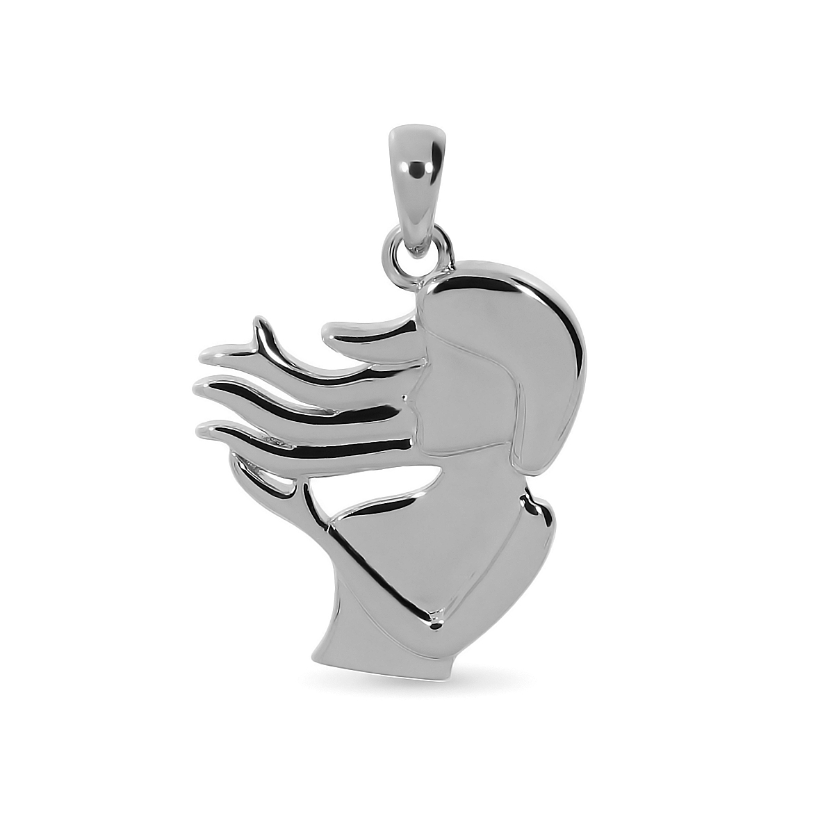 Zawieszka srebrna Znak zodiaku panna [74077]