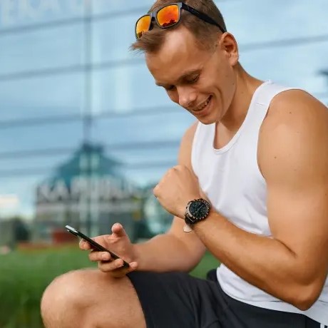Zegarek męski Smartwatch V8 RT [87867]