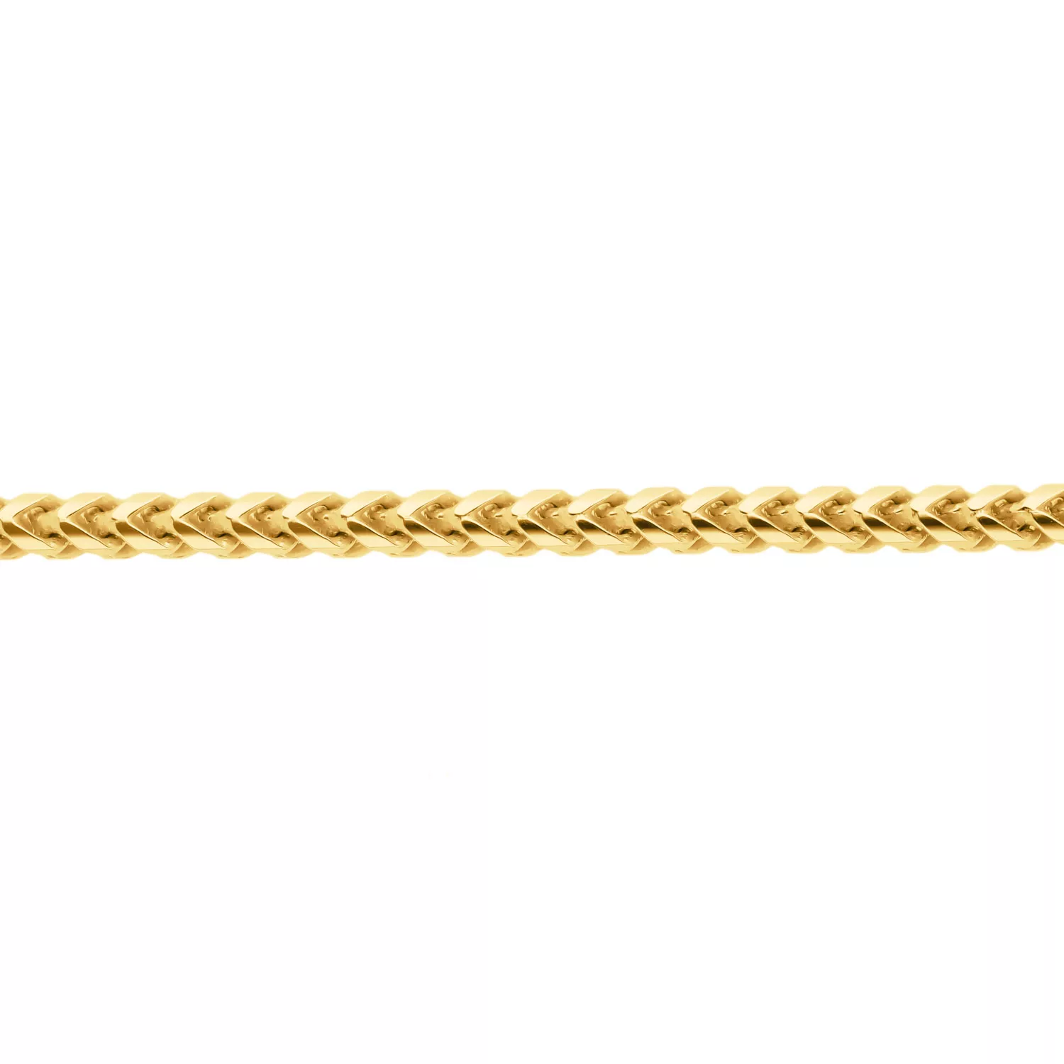 Briju Łańcuszek srebrny pozłacany podwójna pancerka żółte srebro 925S długość 50cm (LA-000556) 