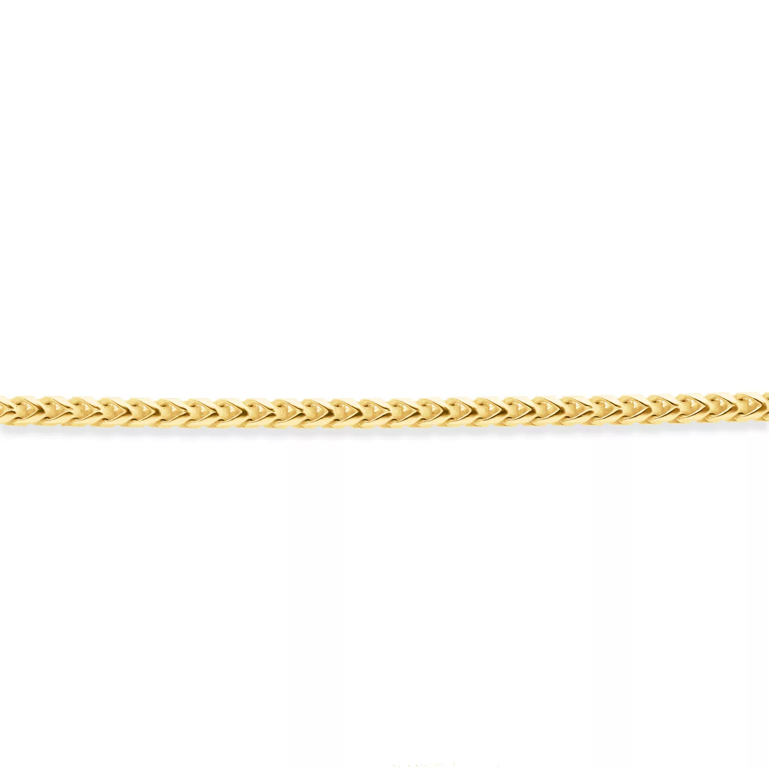 Briju Łańcuszek srebrny pozłacany podwójna pancerka żółte srebro 925S długość 55cm (LA-000559) 