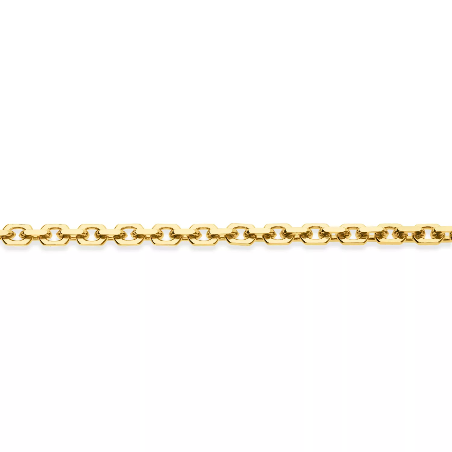 Briju Łańcuszek srebrny pozłacany rolo żółte srebro 925S długość 55cm (LA-000564) 