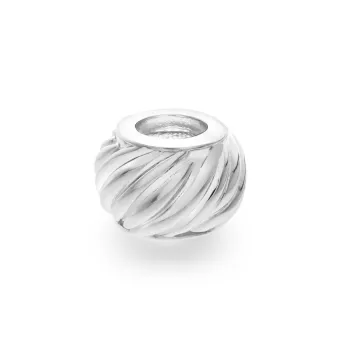 Ogniwo / zawieszka do bransolety kolekcja Beads by Briju białe srebro 925S (ZW-002346) 