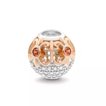 Ogniwo / zawieszka do bransolety kolekcja Beads by Briju z cyrkoniami 925S (ZW-002137) 