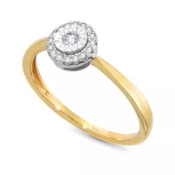 Briju Pierścionek kolekcja Diamonds Gold 0,07 ct mieszane złoto 585 (BI-000693)
