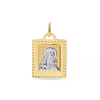 Medalik wisiorek / zawieszka na łańcuszek matka boska żółte złoto 333 (MD-000316) 