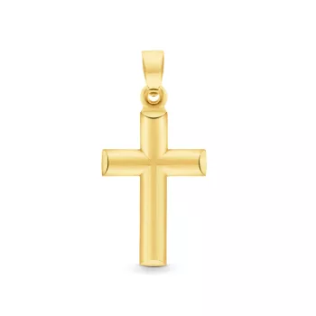 Krzyżyk żółte złoto 585 (KR-000430) 