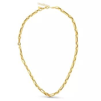 Briju Kolia / Naszyjnik kolekcja Aurum ankier żółte złoto 585 (KO-002403) 