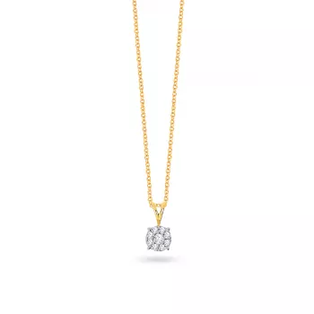 Briju Wisiorek / zawieszka do łańcuszka kolekcja Infinity 0,11 ct złota z brylantem 585 (BI-000275) 
