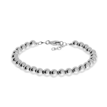 Briju Bransoletka damska kolekcja Bubbles srebrna kulki 925S (BN-002175) 