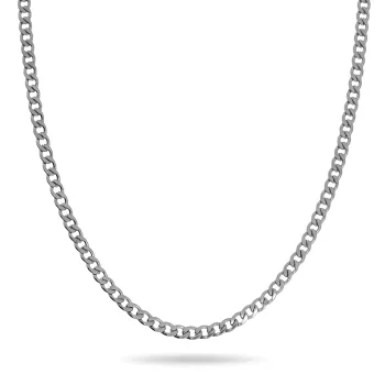 Łańcuszek męski stalowy splot pancerka długość 55cm (LA-000405) 