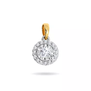 Briju Wisiorek / zawieszka kolekcja Diamonds złota z brylantami 0,16 ct 585 (BI-000699) 