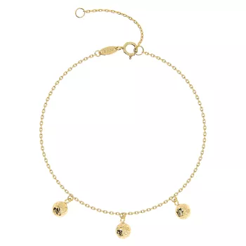 Briju Bransoletka złota Bubbles gold kulki 333 (BN-003590) 