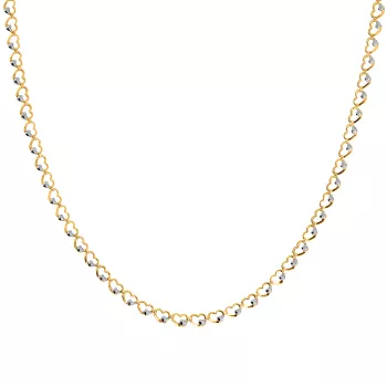 Naszyjnik złoty kolekcja Aurum serca 585 długość 42cm (KO-001295) 