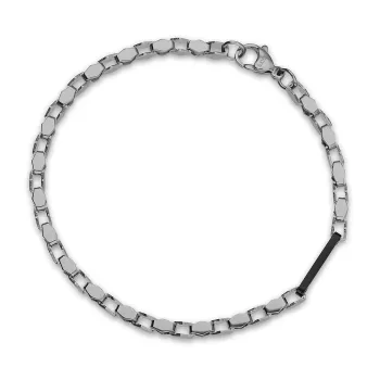 Bransoletka ze stali szlachetnej kolekcja męska długość 22cm (BN-003048) 