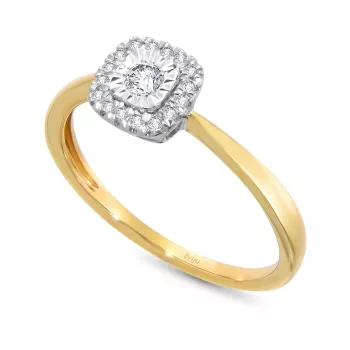 Briju Pierścionek zaręczynowy złoty kolekcja Diamonds Gold 0,15 ct  585 (BI-000695)