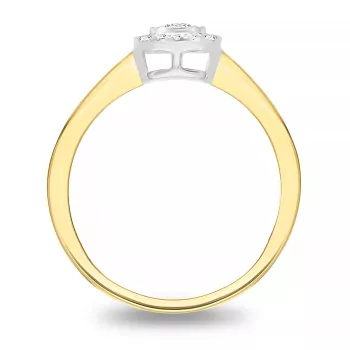 Briju Pierścionek zaręczynowy złoty kolekcja Diamonds Gold 0,15 ct  585 (BI-000695)