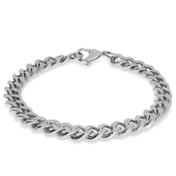Bransoletka męska ze stali szlachetnej długość 22cm (BN-002502) 