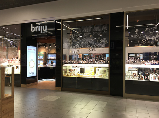 Salon jubilerski Briju Szczecin Galeria Turzyn