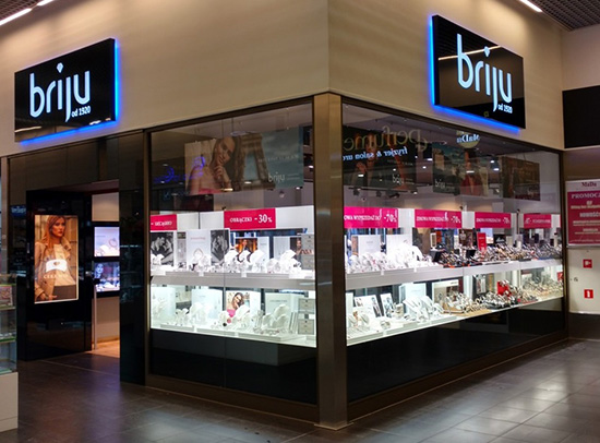 Salon jubilerski Briju Wrocław CH Ferio Gaj