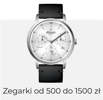 Zegarki od 500 do 1500 zł